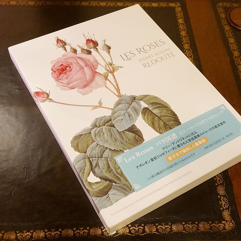 ルドゥーテ 本「Les Roses」バラ図譜 豪華本 Book | 輸入家具・雑貨の ...
